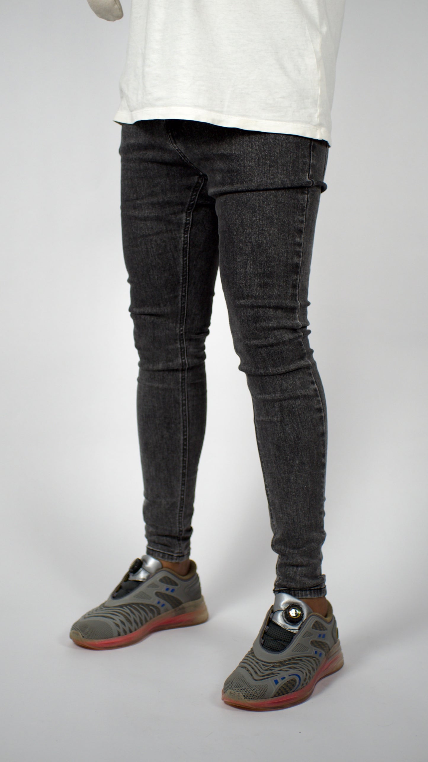 KYSHO Studios - Spray On Denim Jeans 'Houston' Light Grey