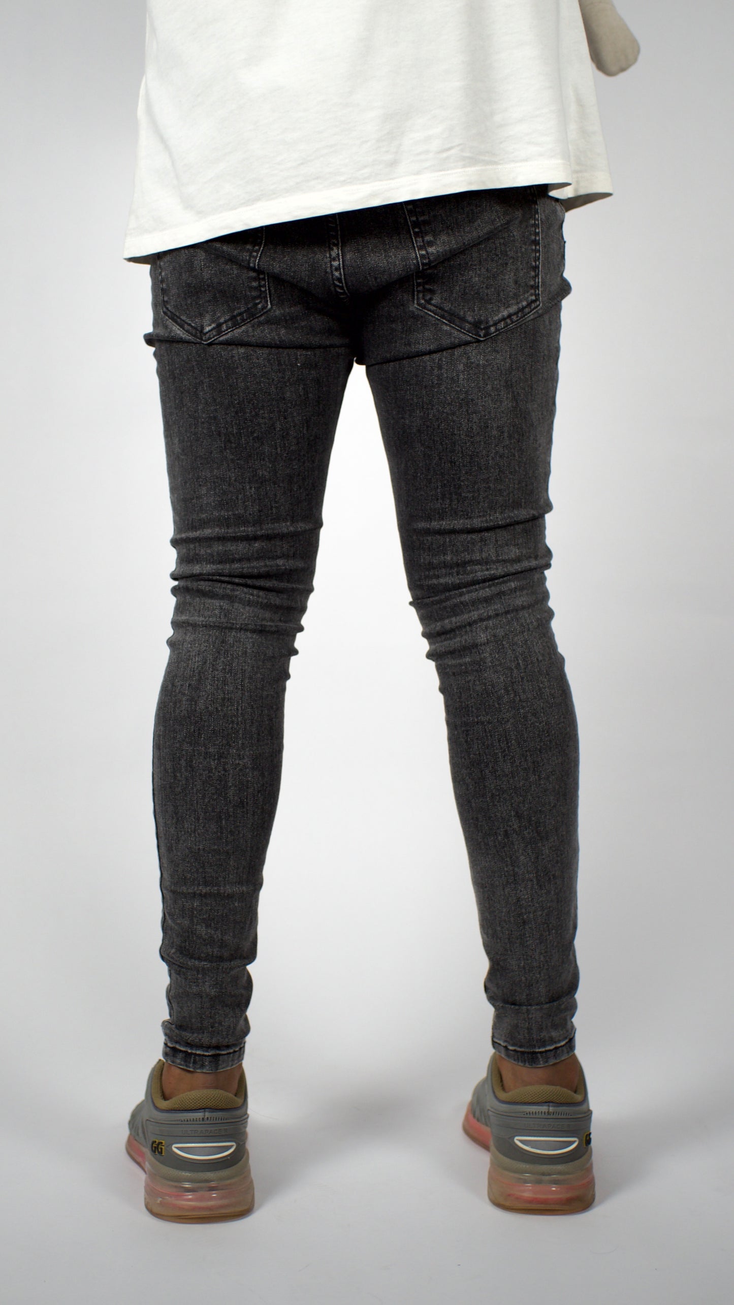 KYSHO Studios - Spray On Denim Jeans 'Houston' Light Grey