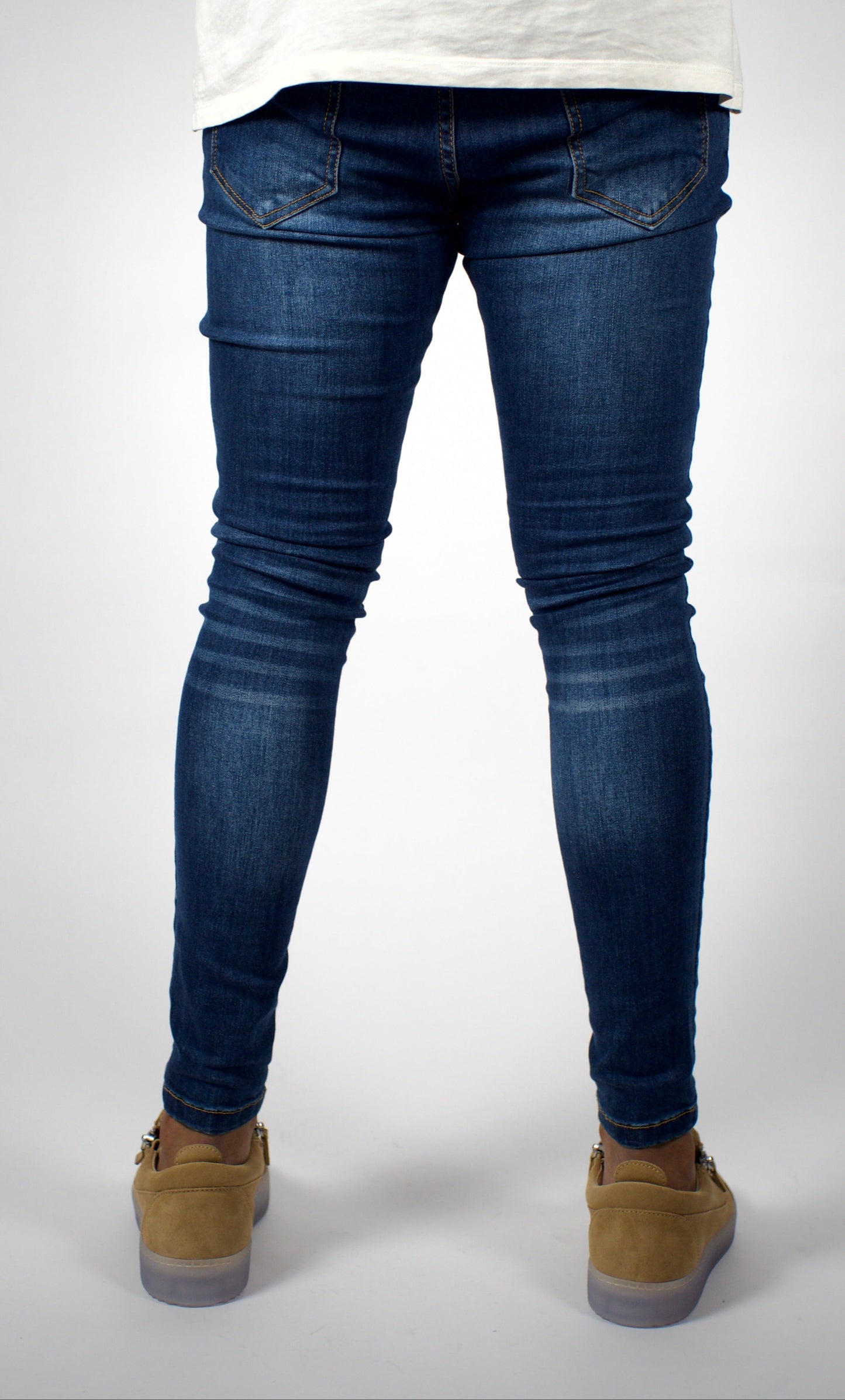 KYSHO Studios - Spray On Denim Jeans 'Houston' Blue