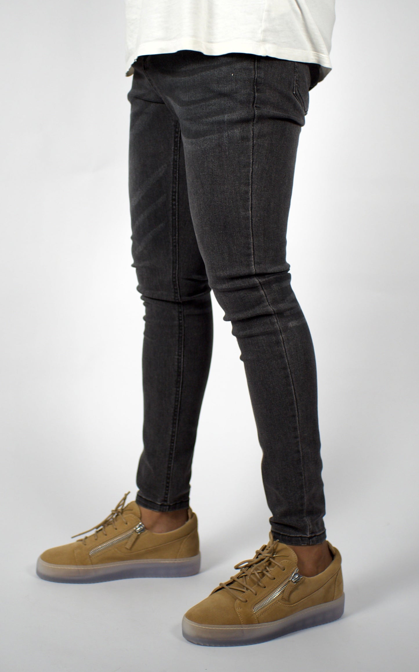 KYSHO Studios - Spray On Denim Jeans 'Houston' Charcoal