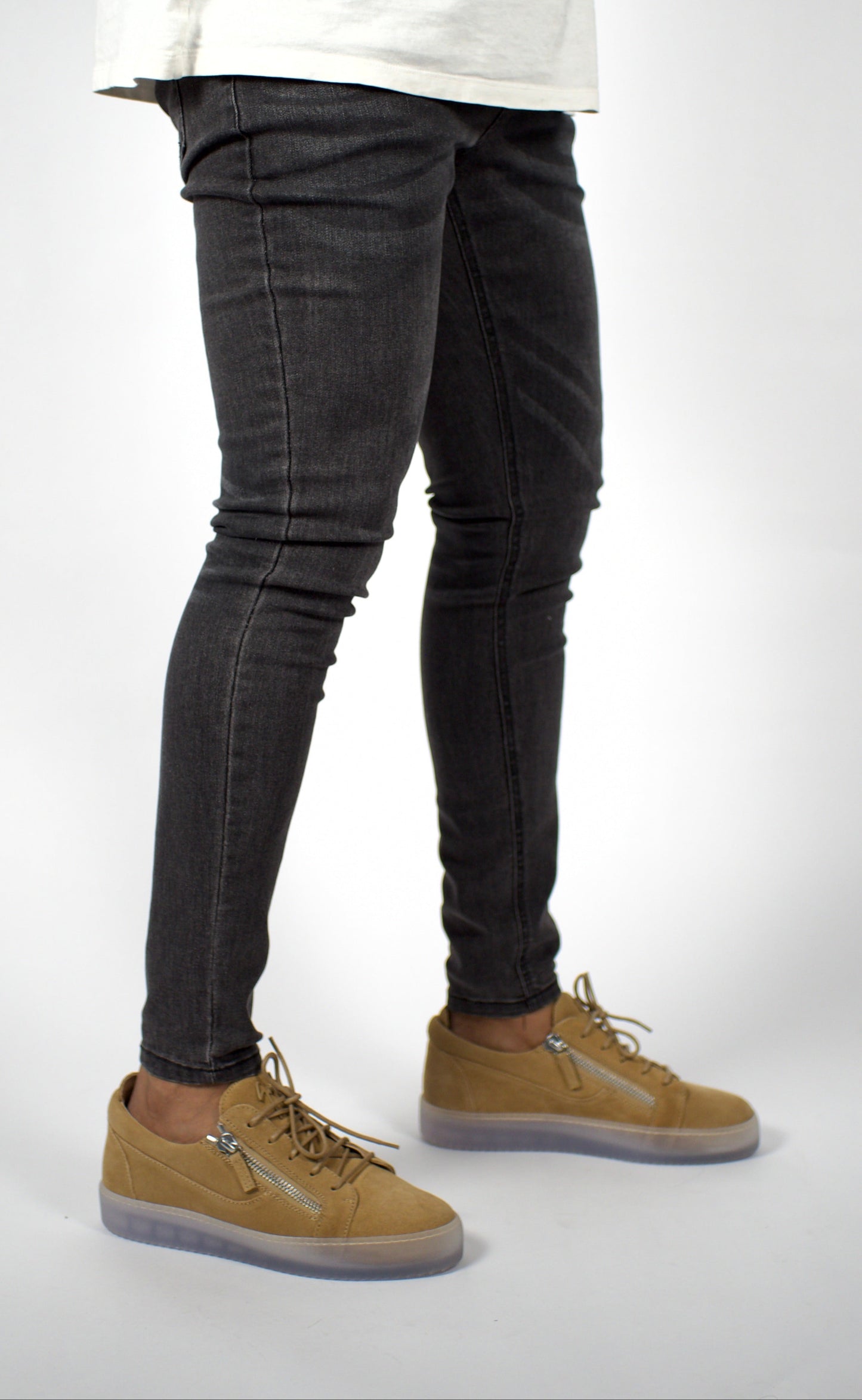 KYSHO Studios - Spray On Denim Jeans 'Houston' Charcoal